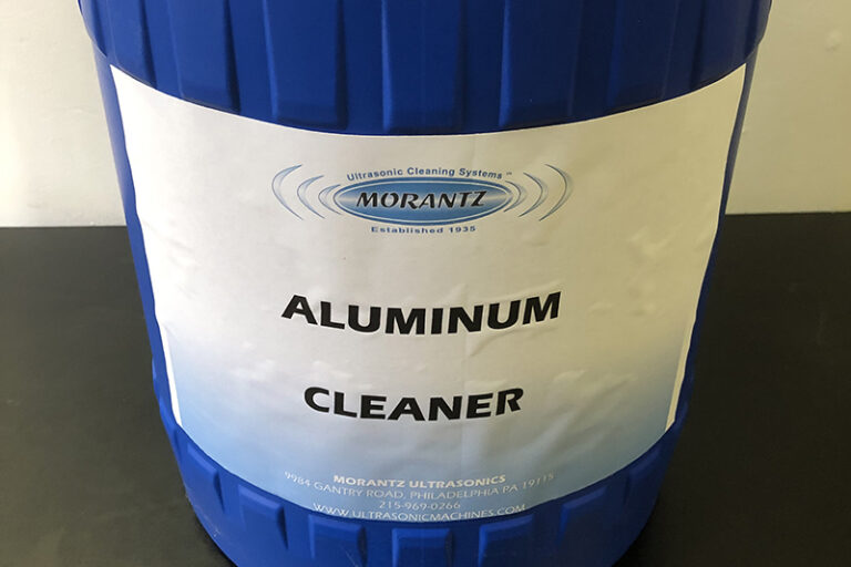 Aluminum Cleaner Morantz Ultrasonics