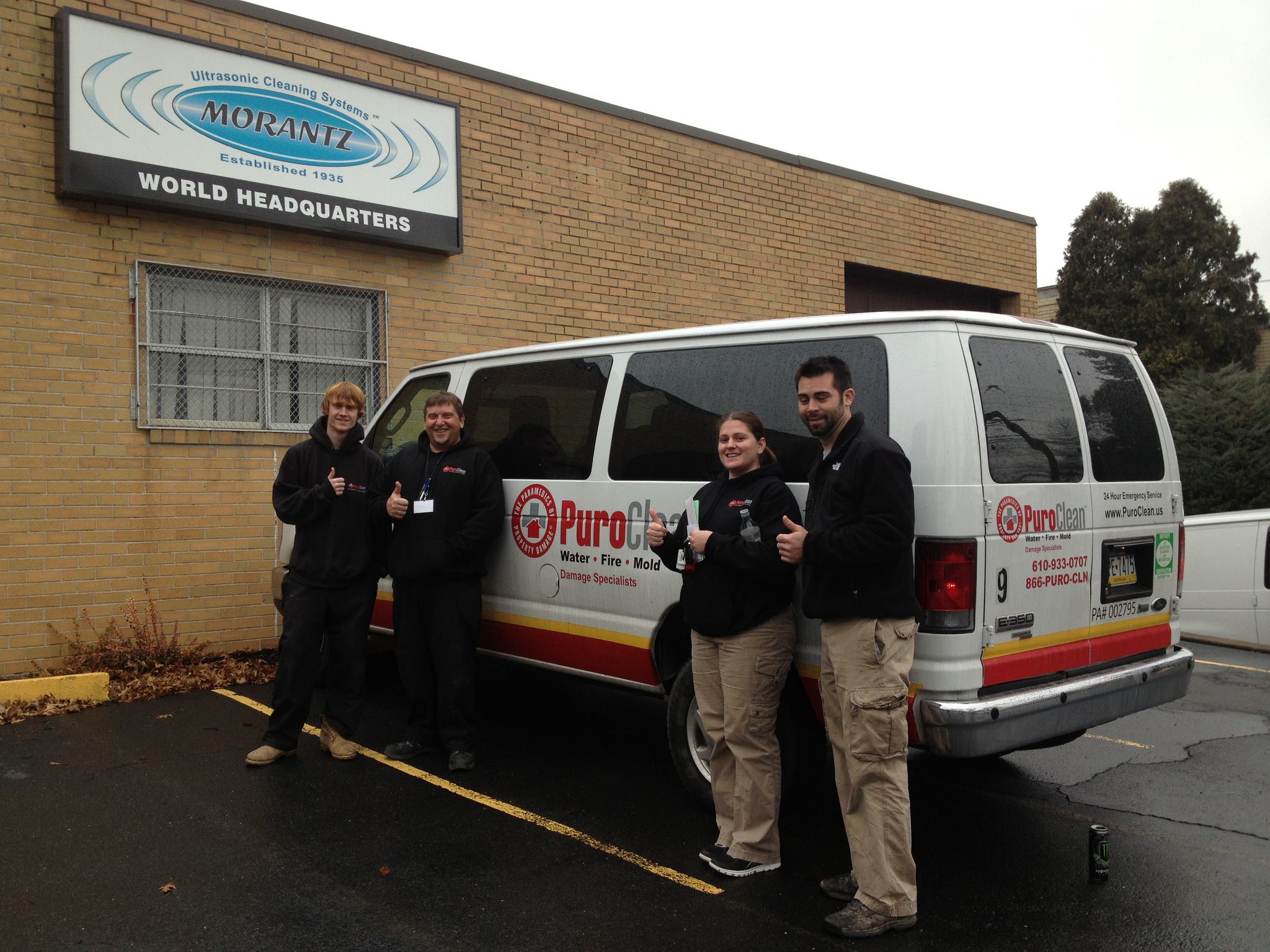 PuroClean of Phoenixville Chooses Morantz Ultrasonics for their Contents Cleaning Facility