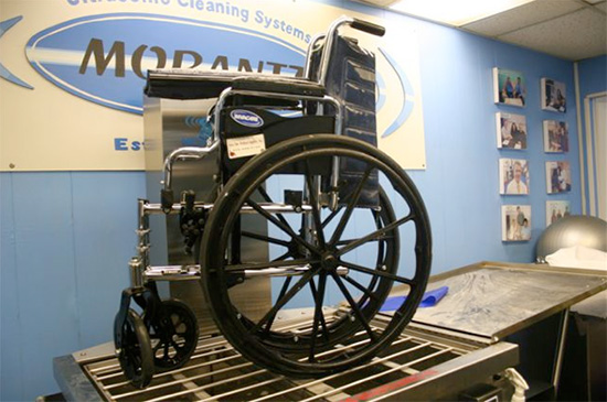 Wheelchair on Machine